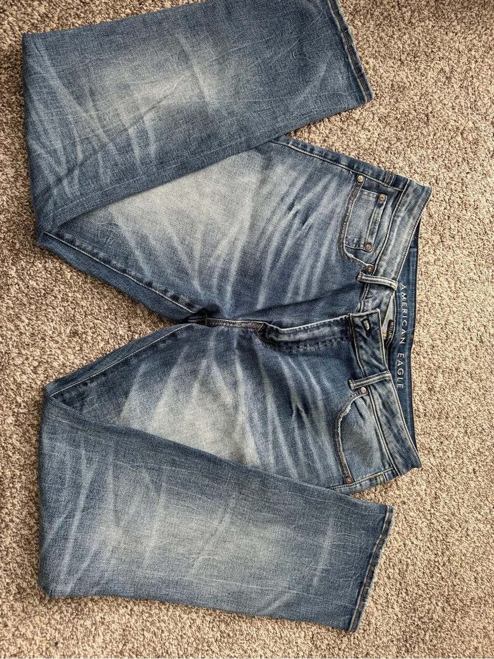 American Eagle Outfitters Light Blue Faded Men’s Jeans